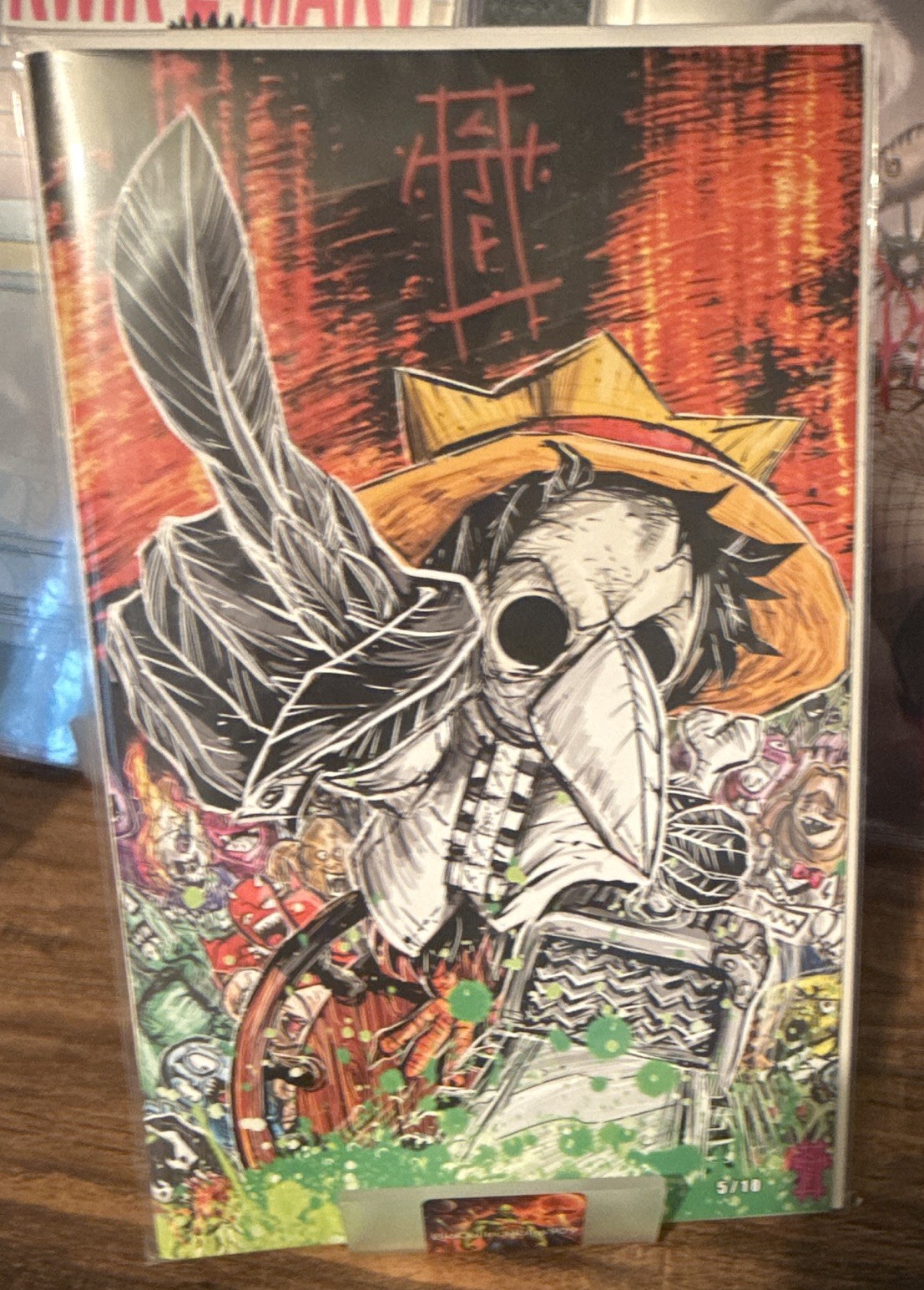 Hail Crow King SIGNED/Chris Fredricks Variant Cover Limited 5/10 NM+