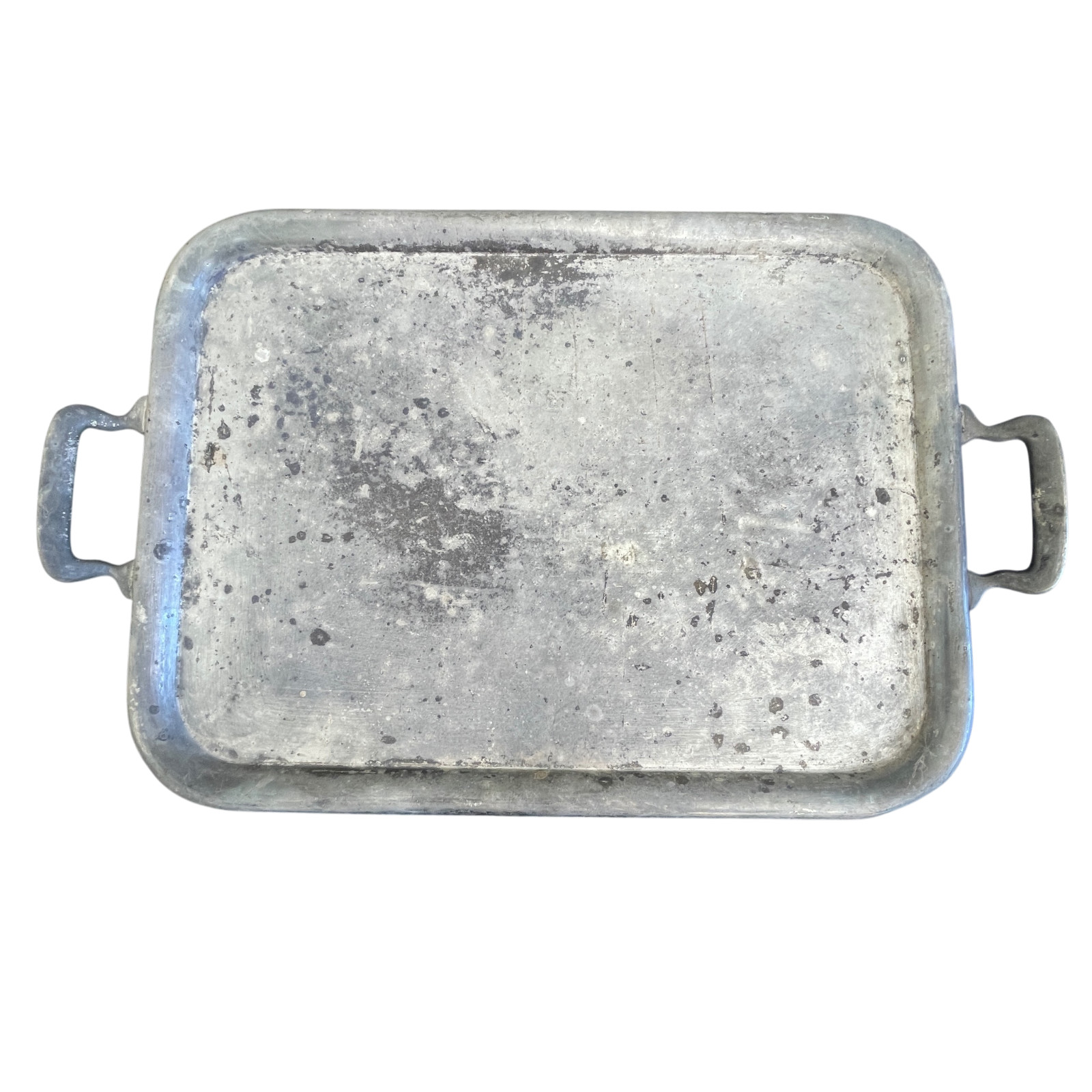 Vintage US Navy USN Friedman Silver Co 1741 18 B Silverplate Serving Tray