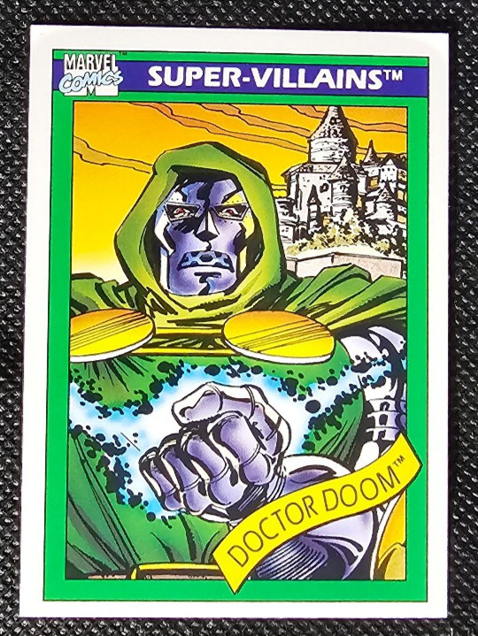 1990 IMPEL MARVEL UNIVERSE SERIES ONE DOCTOR DOOM CARD #60