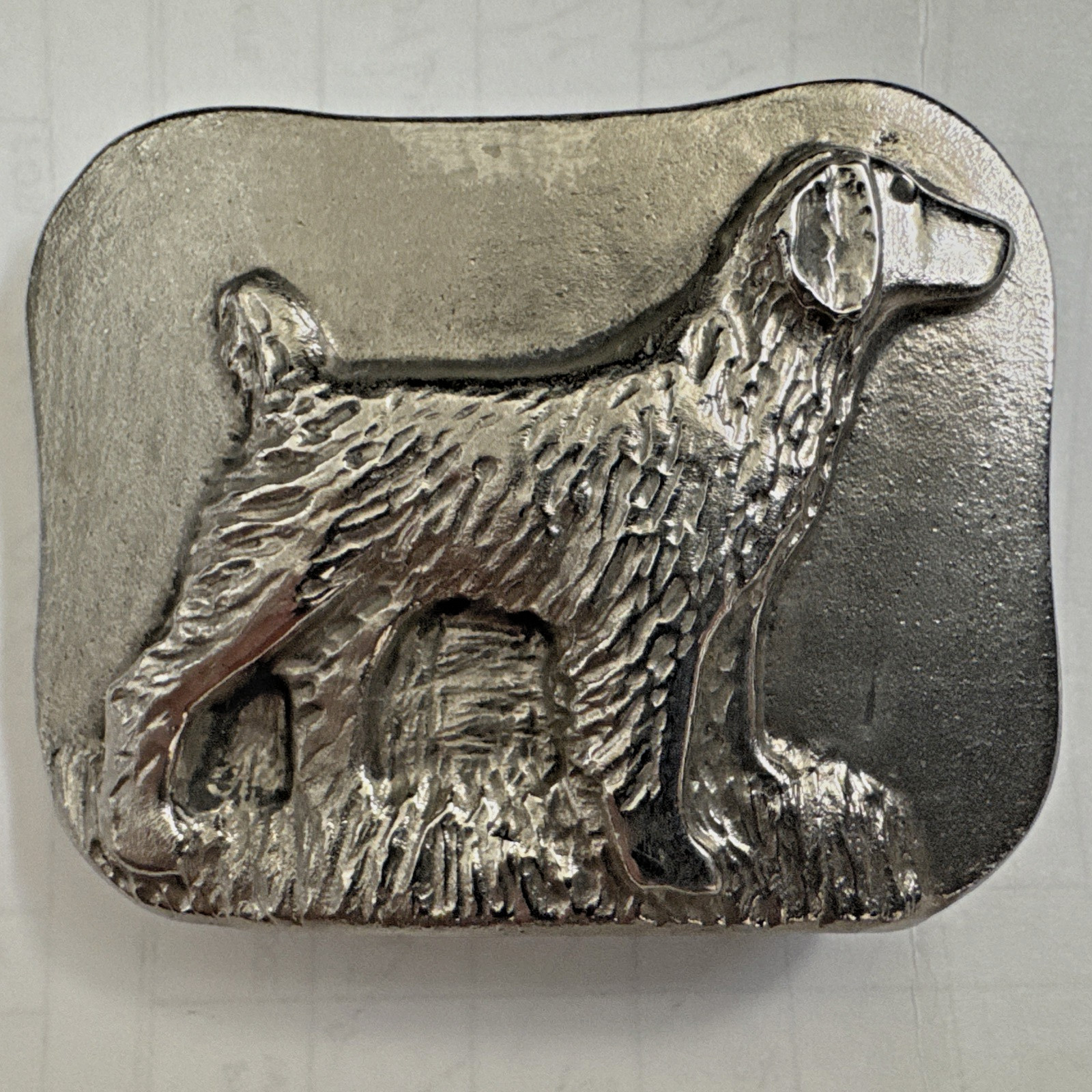 Vintage K&E Vintage Brittany Spaniel Belt Buckle