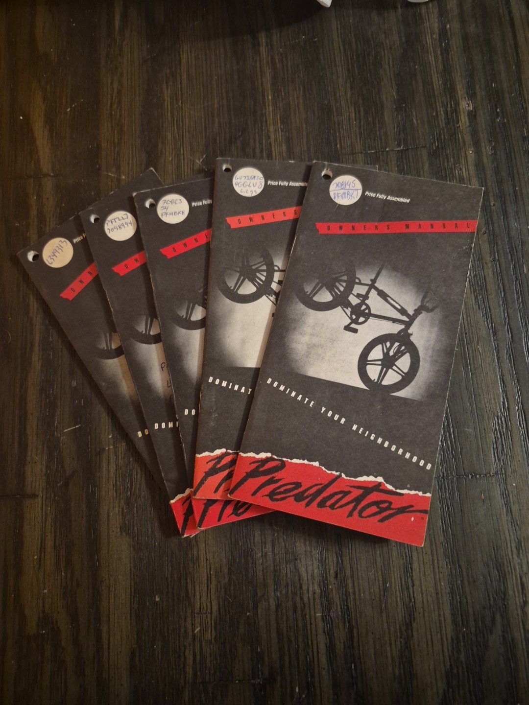Vintage Og 1985 Schwinn Predator Bmx Freestyle Bicycle Owners Manual Old School Vintage Og 1985 Schwinn Predator Bmx Freestyle Bicycle Owners Manual Old School