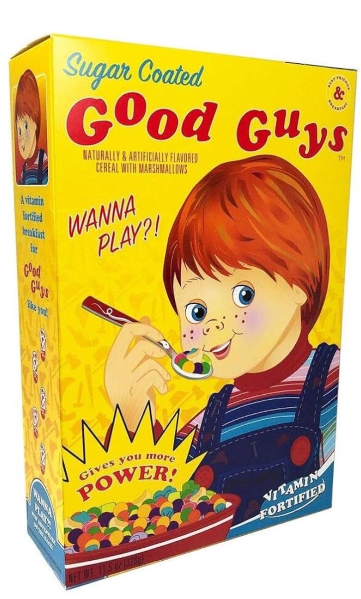 Good Guys Sugar Coated Cereal Box w/ Marshmallows \