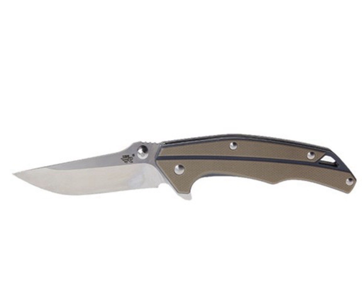 Sanrenmu Ck-SR7076 Drop Point Folding Knife Earth Nylon Sanrenmu Ck-SR7076 Drop Point Folding Knife Earth Nylon