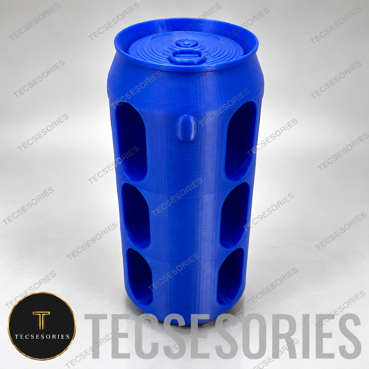 Collectible Bean Display Can 6 Slot 3D Printed Mini Figure Holder Stand