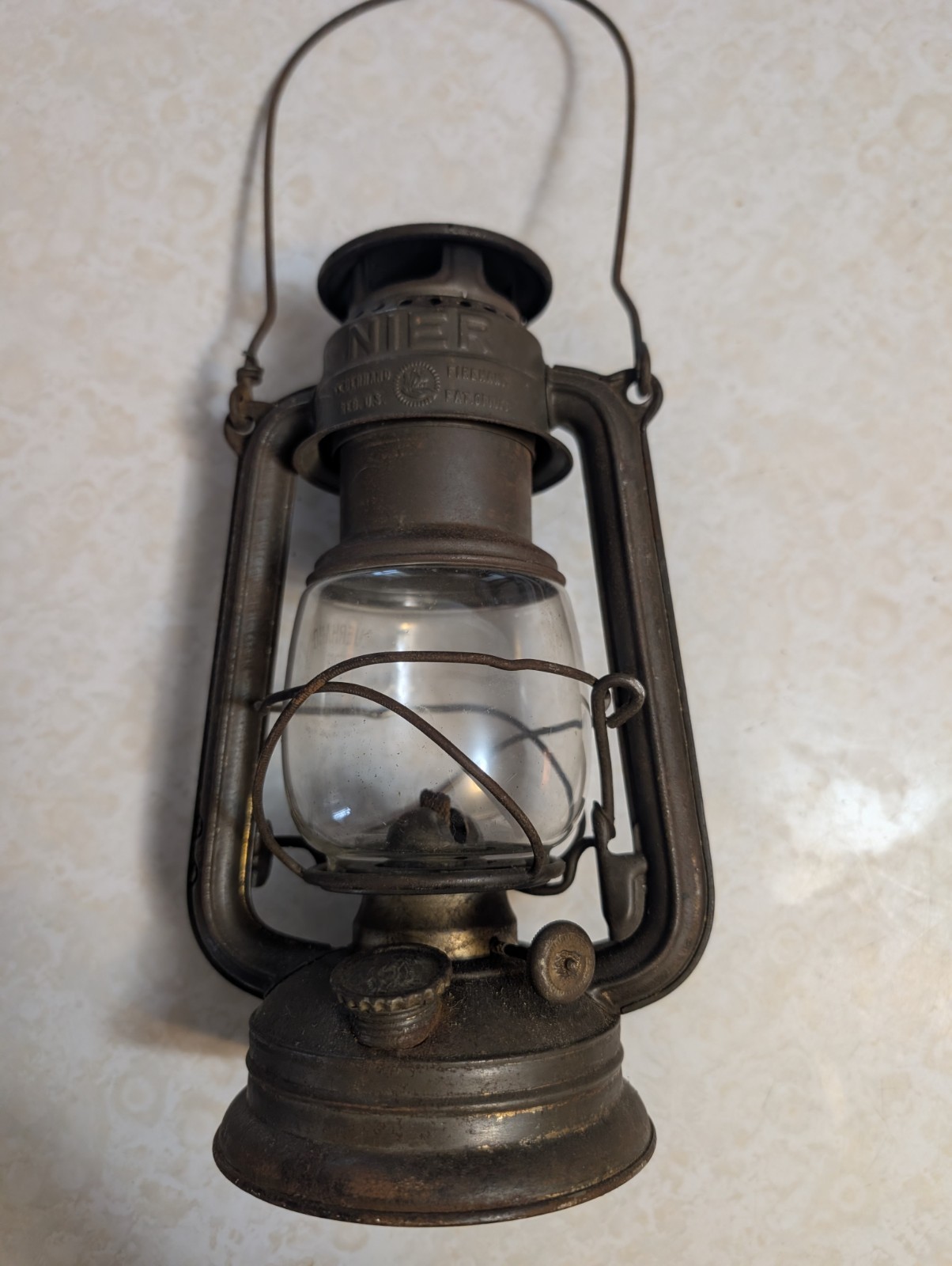 Vintage Original Nier Feuerhand Kerosene Oil Lantern Western Germany No 275 Vintage Original Nier Feuerhand Kerosene Oil Lantern Western Germany No 275