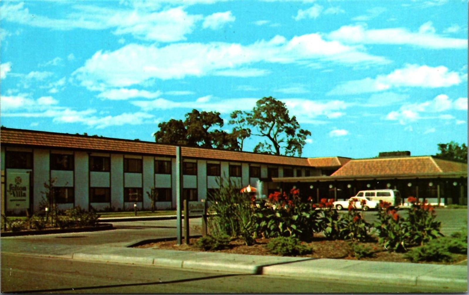Vintage Postcard Fulton Villa Apartments Stockton California Elegant Retirement Vintage Postcard Fulton Villa Apartments Stockton California Elegant Retirement