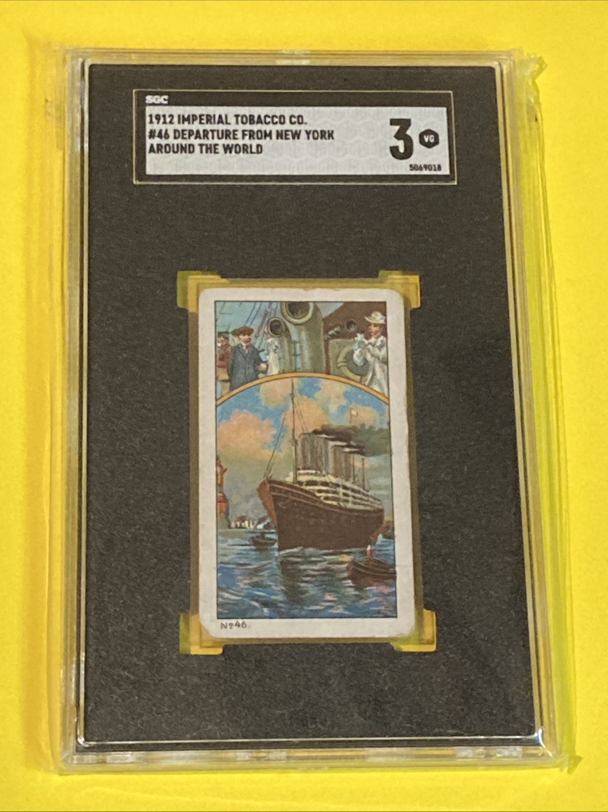 1912 ITC of Canada Around the World Series Tobacco Departure from New York SGC 3