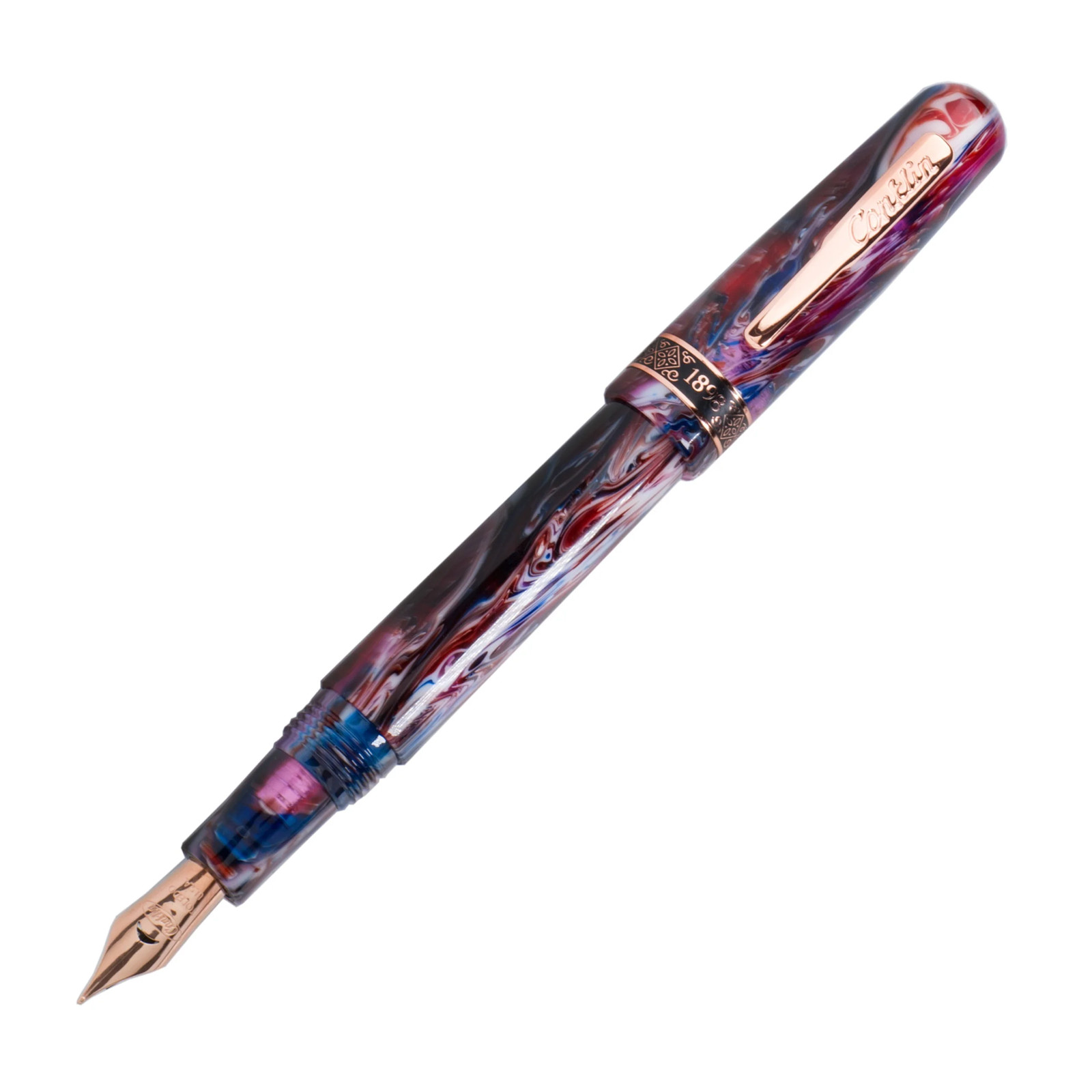 Conklin 1898 Fountain Pen Misto Resin Purple Conklin 1898 Fountain Pen Misto Resin Purple