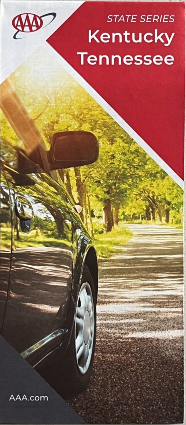 New AAA KENTUCKY - TENNESSEE STATE ROAD MAP Highway Tour KY/TN LATEST 2025 New AAA KENTUCKY - TENNESSEE STATE ROAD MAP Highway Tour KY/TN LATEST 2025
