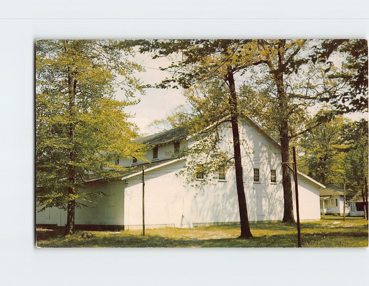 Postcard Tabernacle Wabash Conference Free Methodist Camp Indiana USA