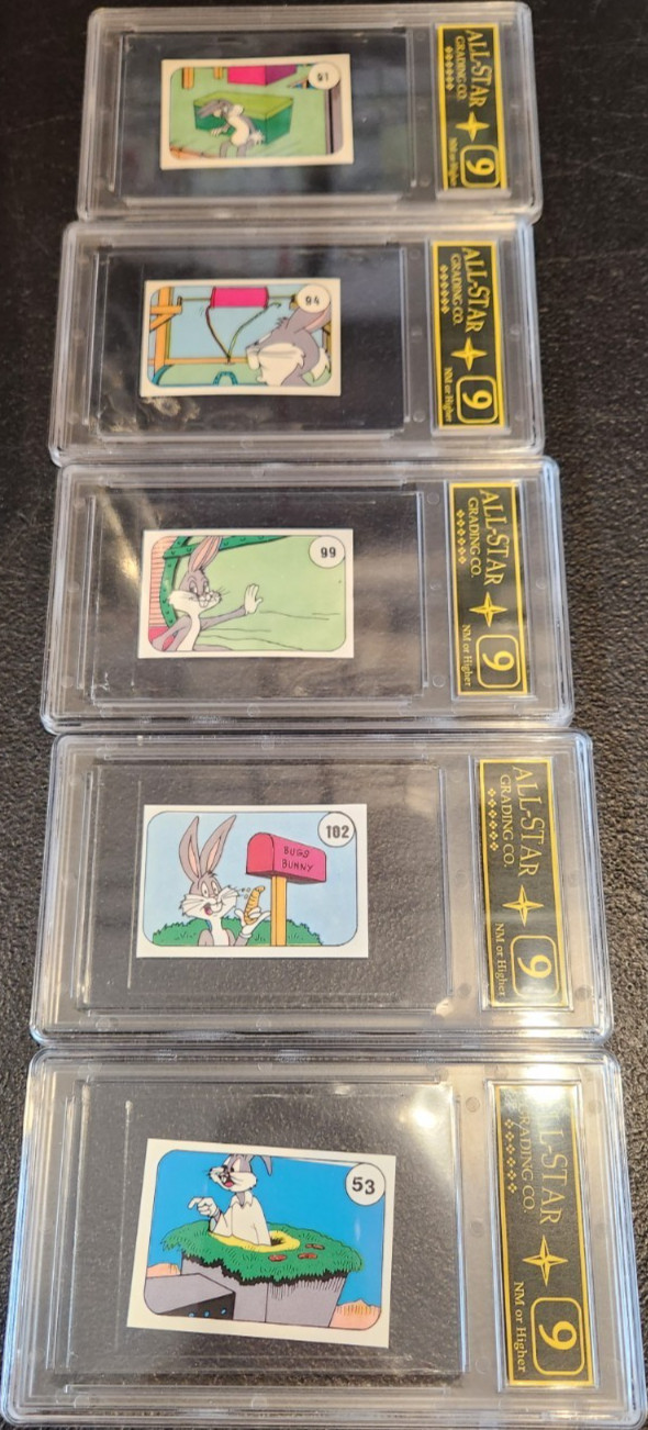 (5) Bugs Bunny ASG 9 1977 Venezuelan Warner Bros. Cartoon Sticker