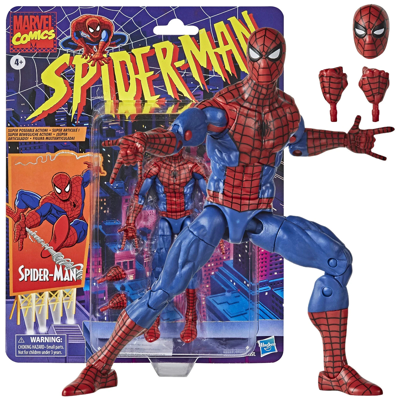 Hasbro Marvel Legends Spider-Man Retro Spiderman 6\
