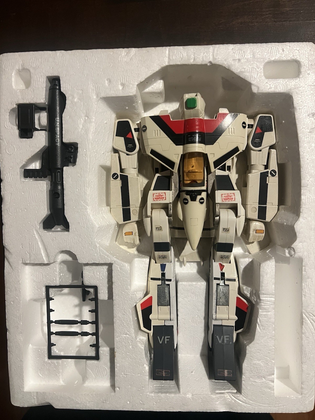 Macross Robotech 1/55 Scale Variable Fighter VF-1A Valkyrie W/Box Japan Used Macross Robotech 1/55 Scale Variable Fighter VF-1A Valkyrie W/Box Japan Used