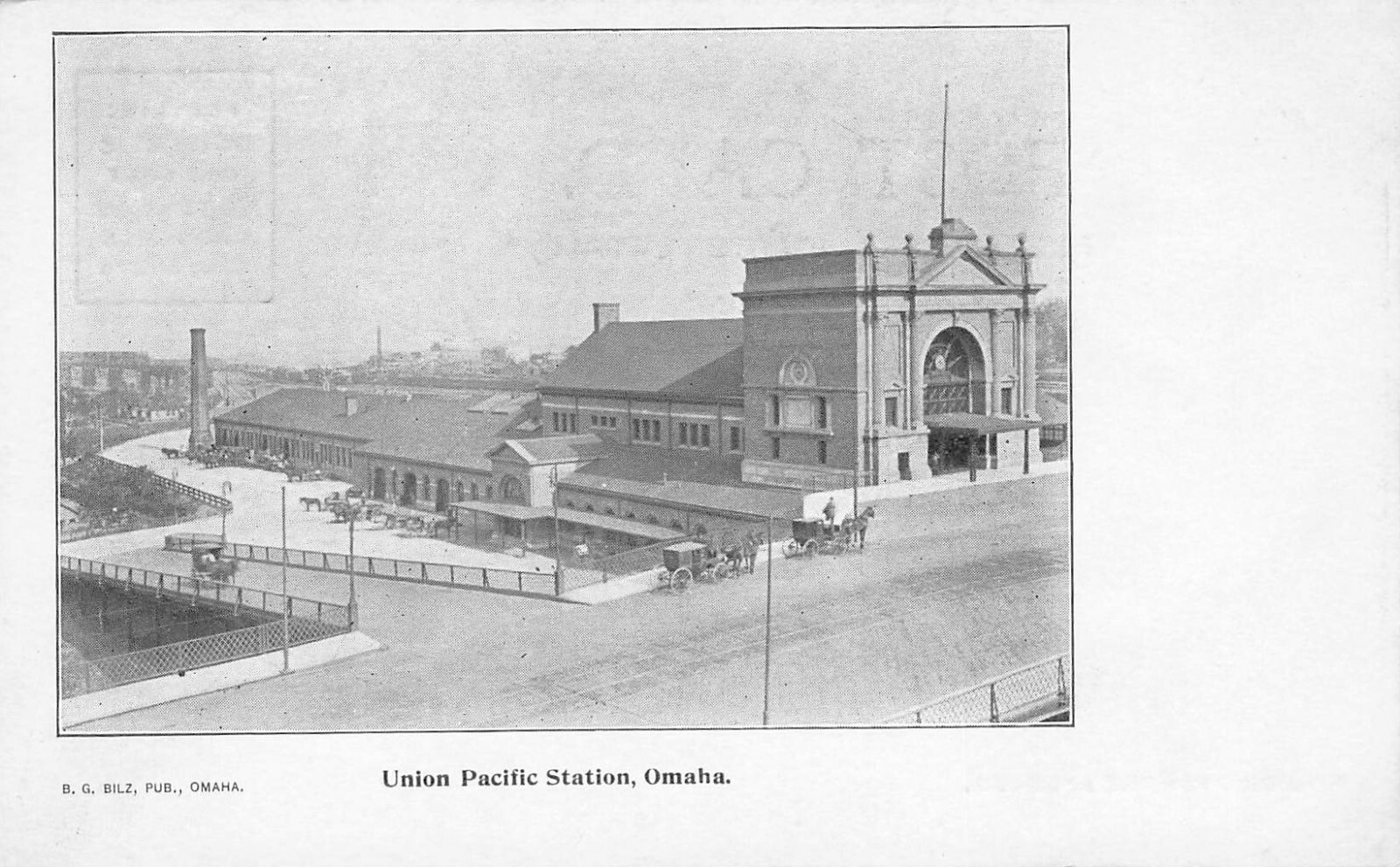Early Omaha Nebraska NE Union Pacific Station Now Durham Museum Building PC Early Omaha Nebraska NE Union Pacific Station Now Durham Museum Building PC