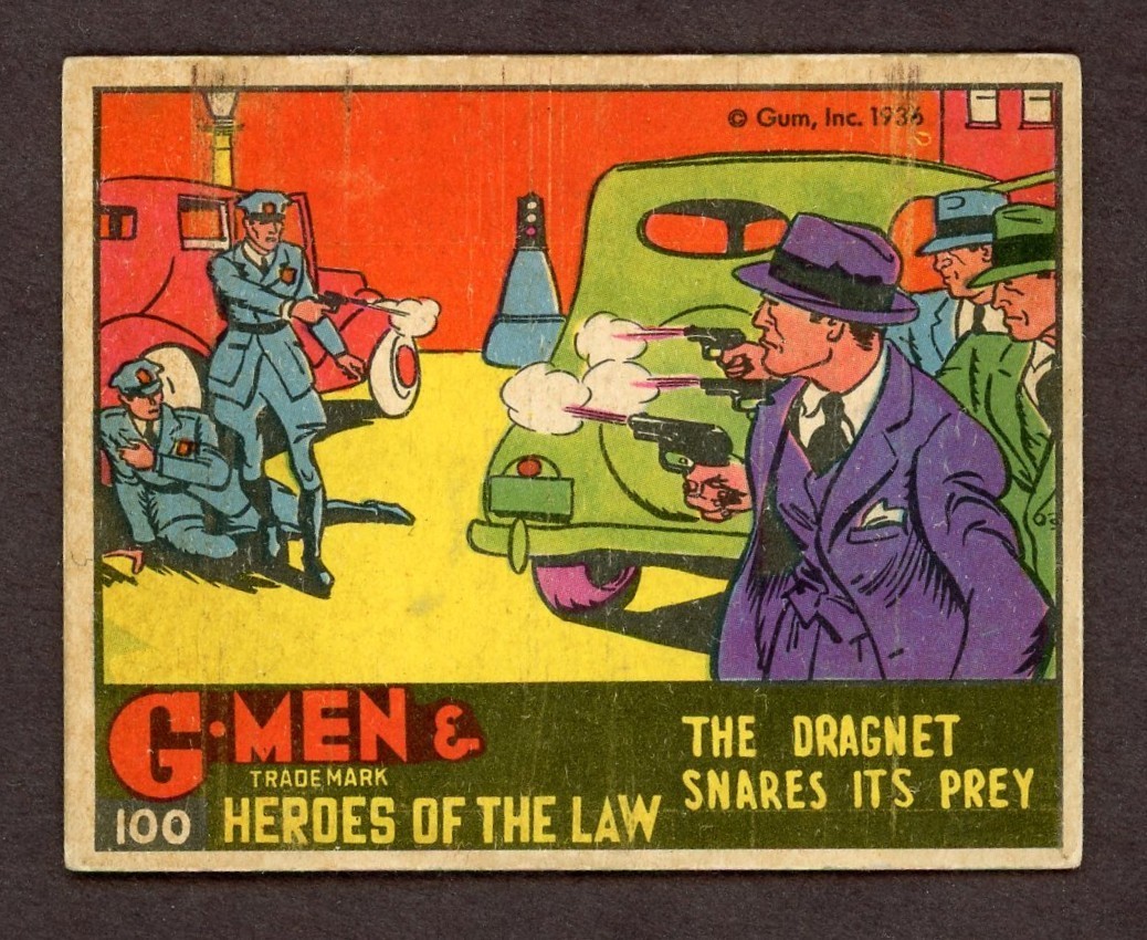 1936 G-Men & Heroes of the Law #100 The Dragnet Snares Its Prey KEY Rare Number 1936 G-Men & Heroes of the Law #100 The Dragnet Snares Its Prey KEY Rare Number