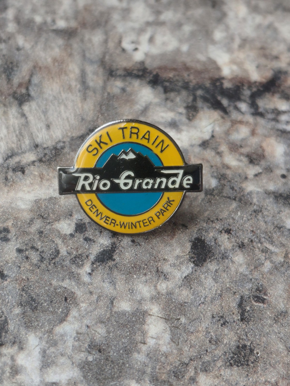 Set of 10 Vintage Rio Grande Ski Train Denver Winter Park Collectible Pins