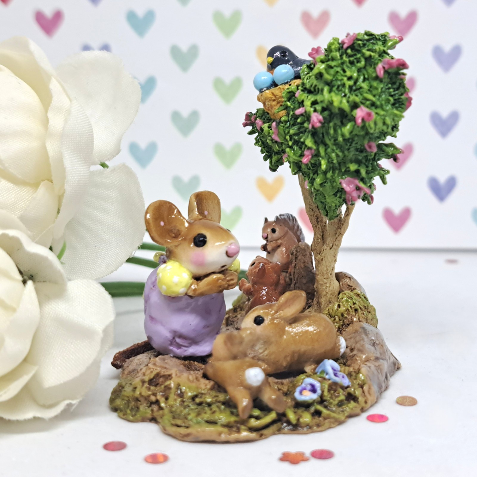 Wee Forest Folk Collector's Club Special M-373z Spring Surprises