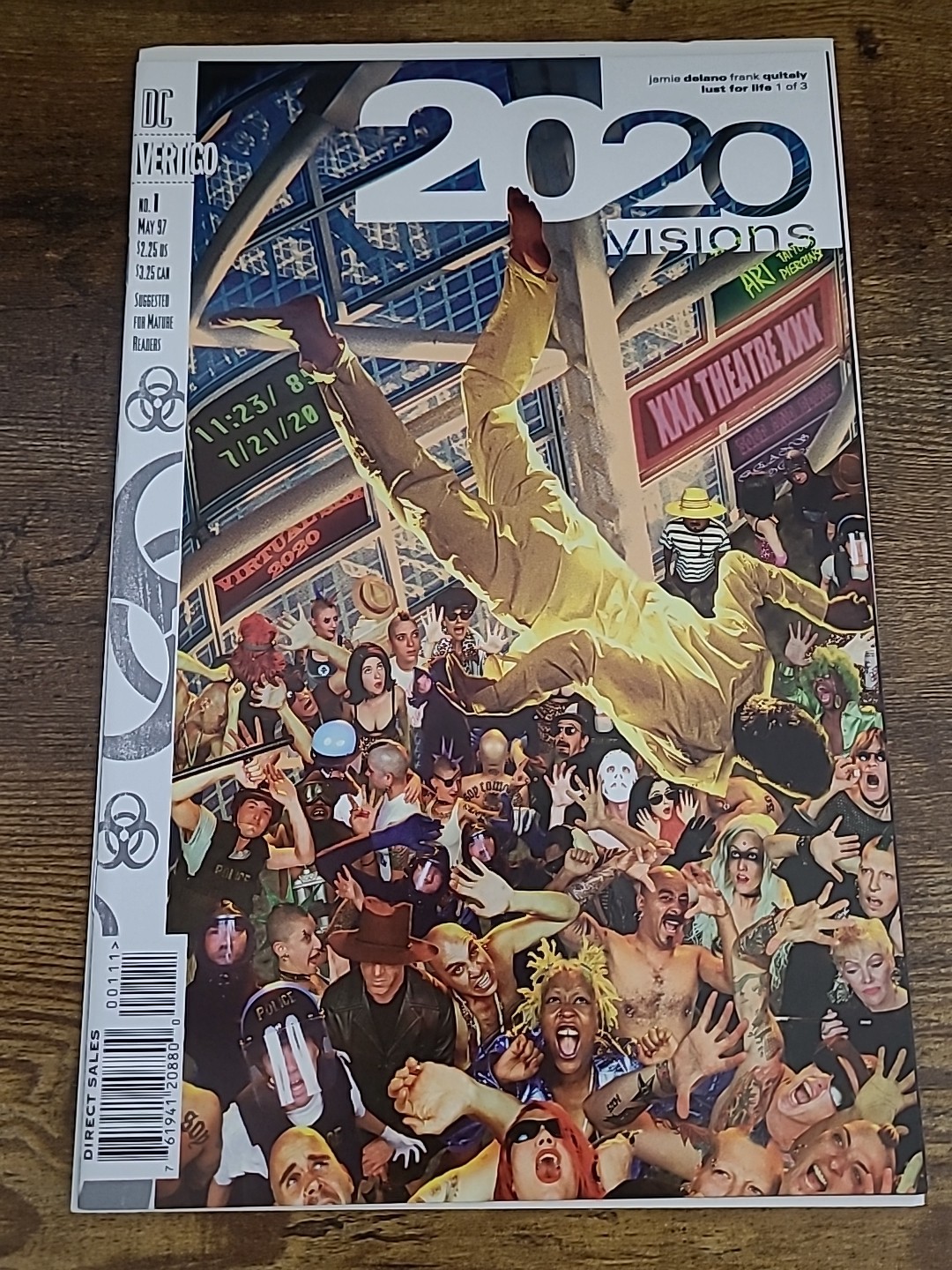 2020 Visions #1 1997 DC / Vertigo Comics Jamie Delano Frank Quitely 2020 Visions #1 1997 DC / Vertigo Comics Jamie Delano Frank Quitely