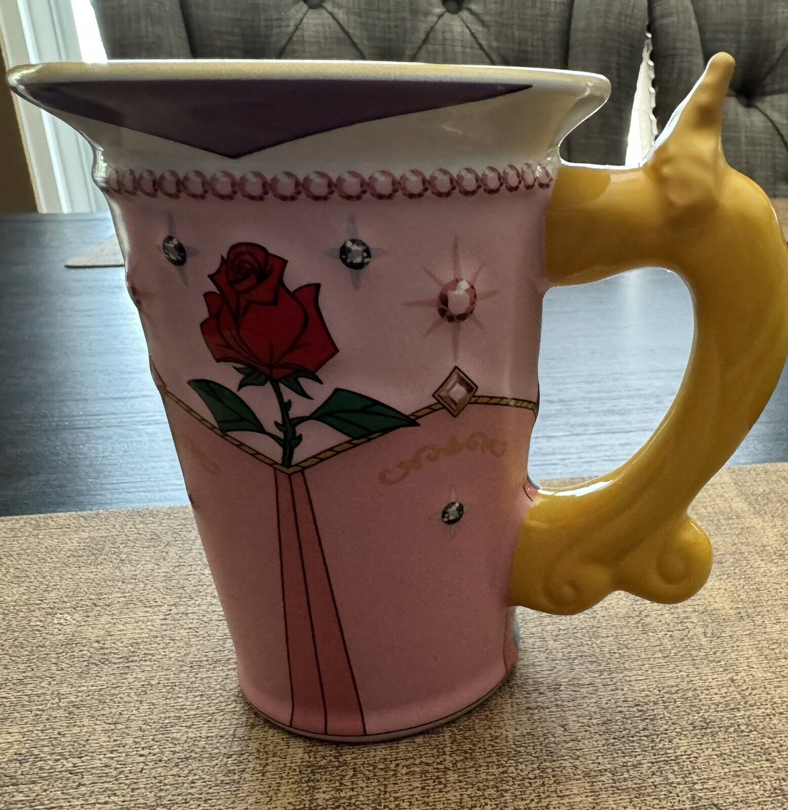 Disney Parks Princess Aurora Sleeping Beauty 3D Dress Coffee Mug SHIPS FREE