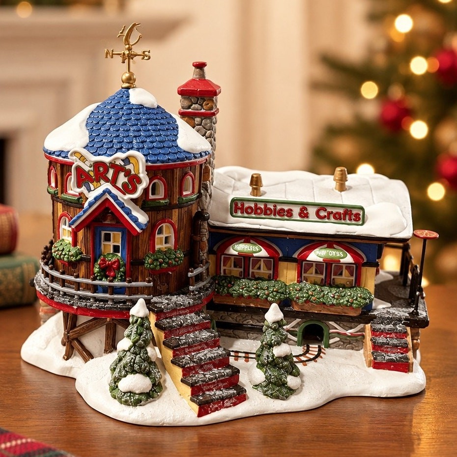 Vintage Dept 56 North Pole Art\'s Hobbies & Crafts 56.56897 Special Edition Vintage Dept 56 North Pole Art\'s Hobbies & Crafts 56.56897 Special Edition