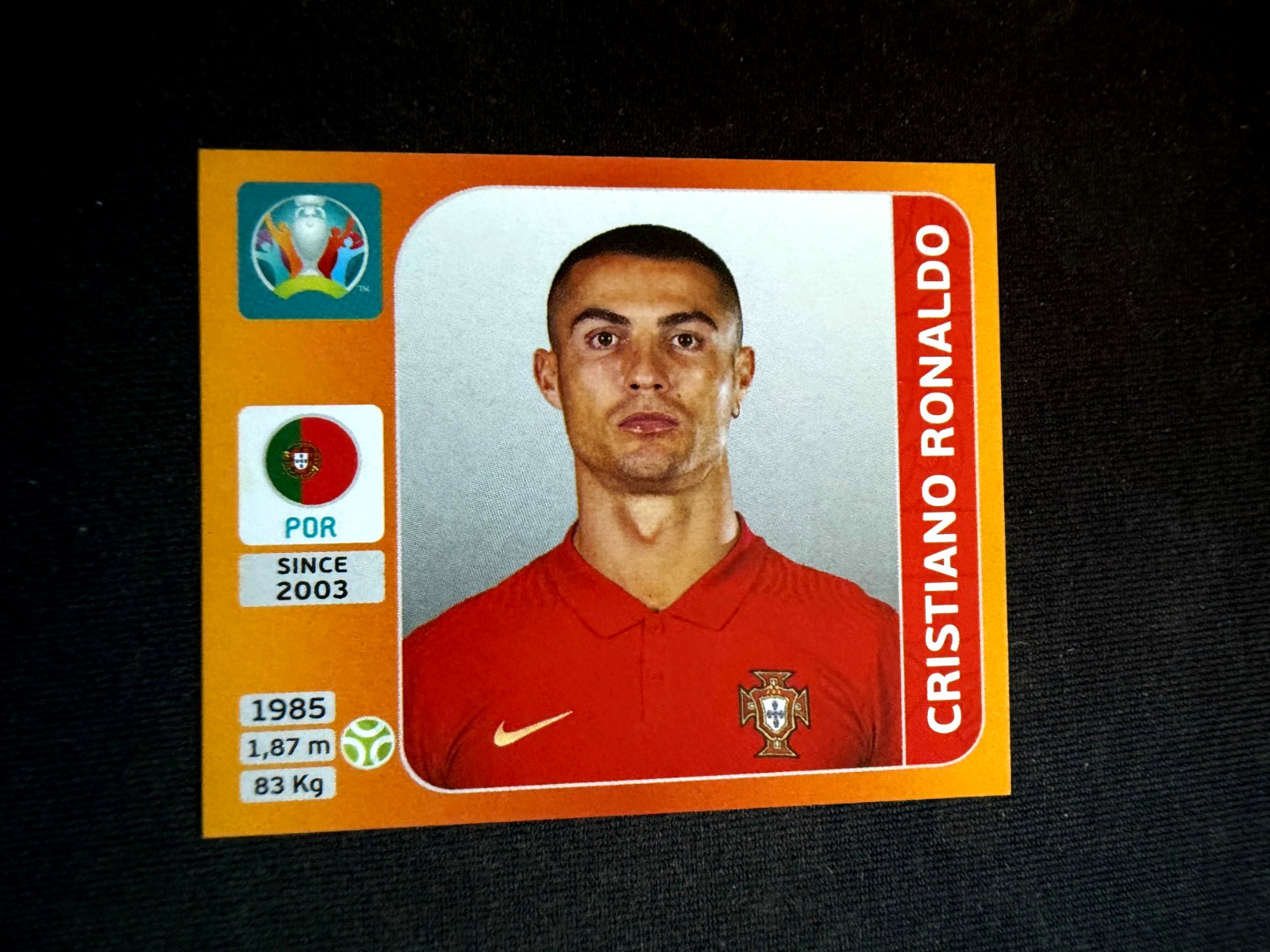 #676 - Panini EURO 2020 2021 Tournament Cristiano RONALDO #676 - Panini EURO 2020 2021 Tournament Cristiano RONALDO