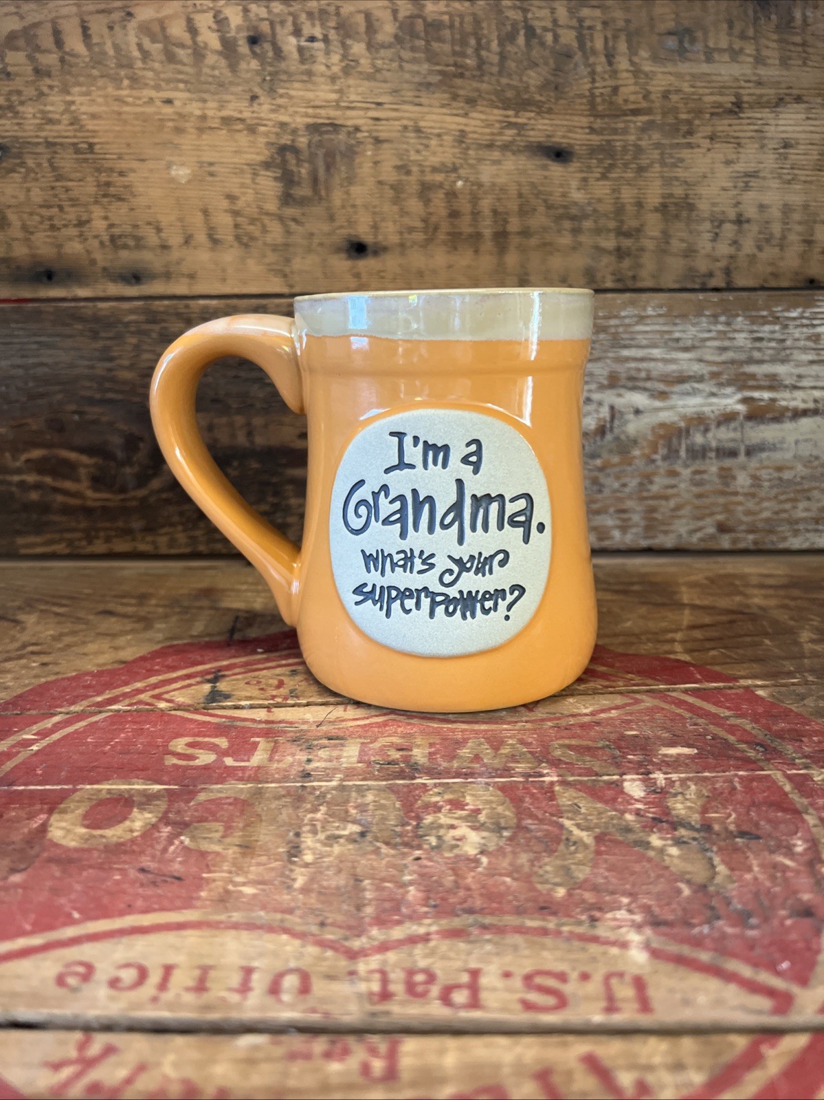 I’m A Grandma What’s Your Super Power?Joanne Sharpe Burton & Burton Coffee Mug I’m A Grandma What’s Your Super Power?Joanne Sharpe Burton & Burton Coffee Mug
