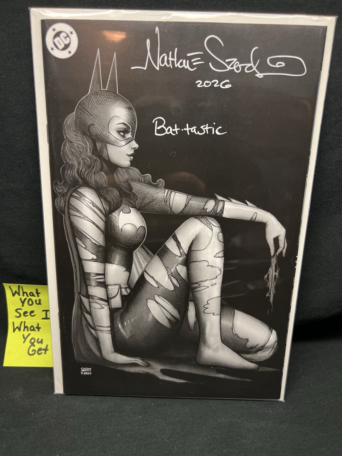 Batman #162. Nathan Szerdy And 616 Comics Variant Covet. Signed, Remarked W/ COA Batman #162. Nathan Szerdy And 616 Comics Variant Covet. Signed, Remarked W/ COA