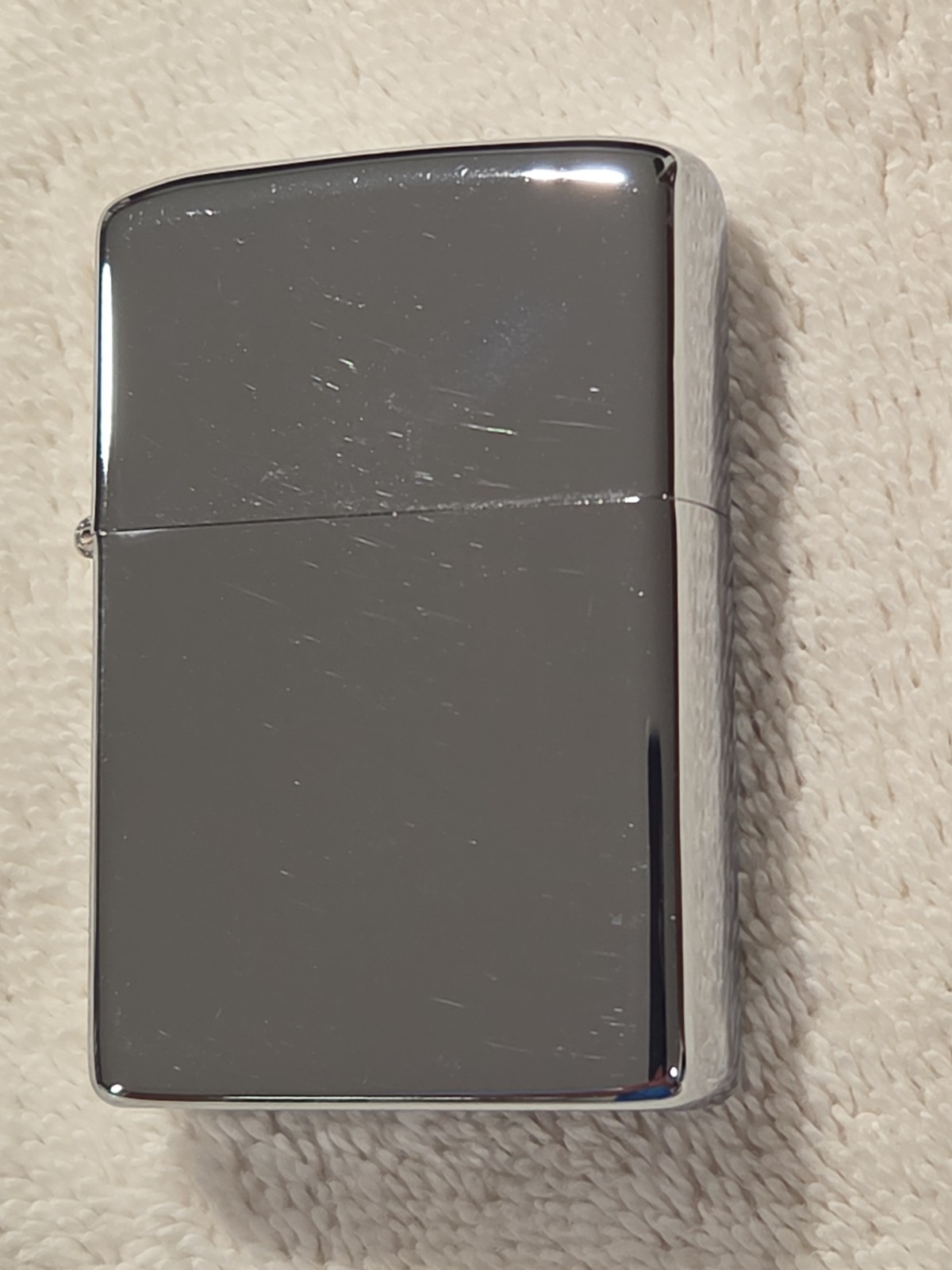 Vintage 1974 Zippo Lighter Polished Chrome Near Mint 