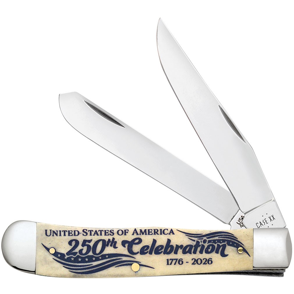 Case XX Pocket Knife Trapper America 250th Anniversary Item #2067620 - (6254 SS) Case XX Pocket Knife Trapper America 250th Anniversary Item #2067620 - (6254 SS)