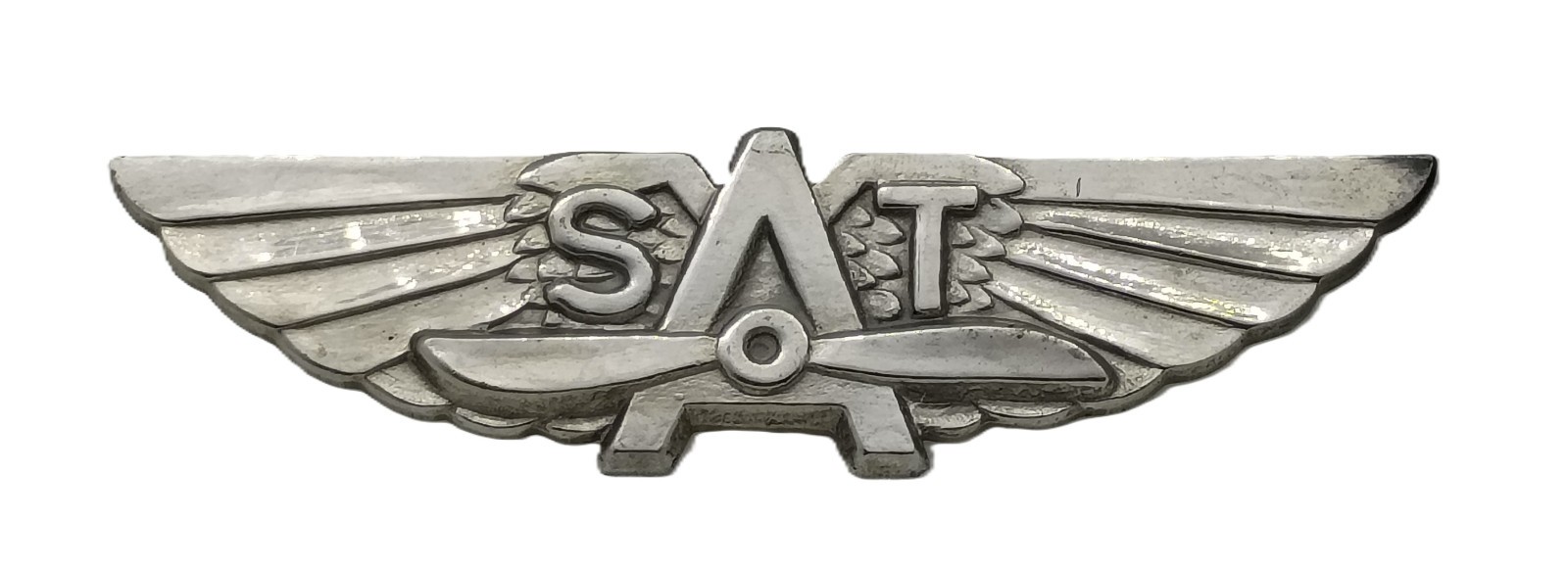 WWII School Of Aeronautics Training SAT Pilot Wing