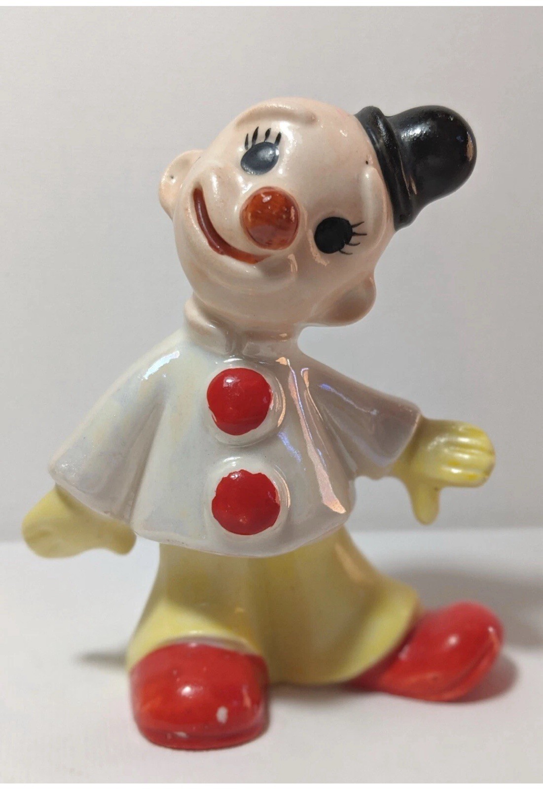 VINTAGE CIRCA 1960`S SMILING CLOWN J.L. CO. Porcelain Made In Japan