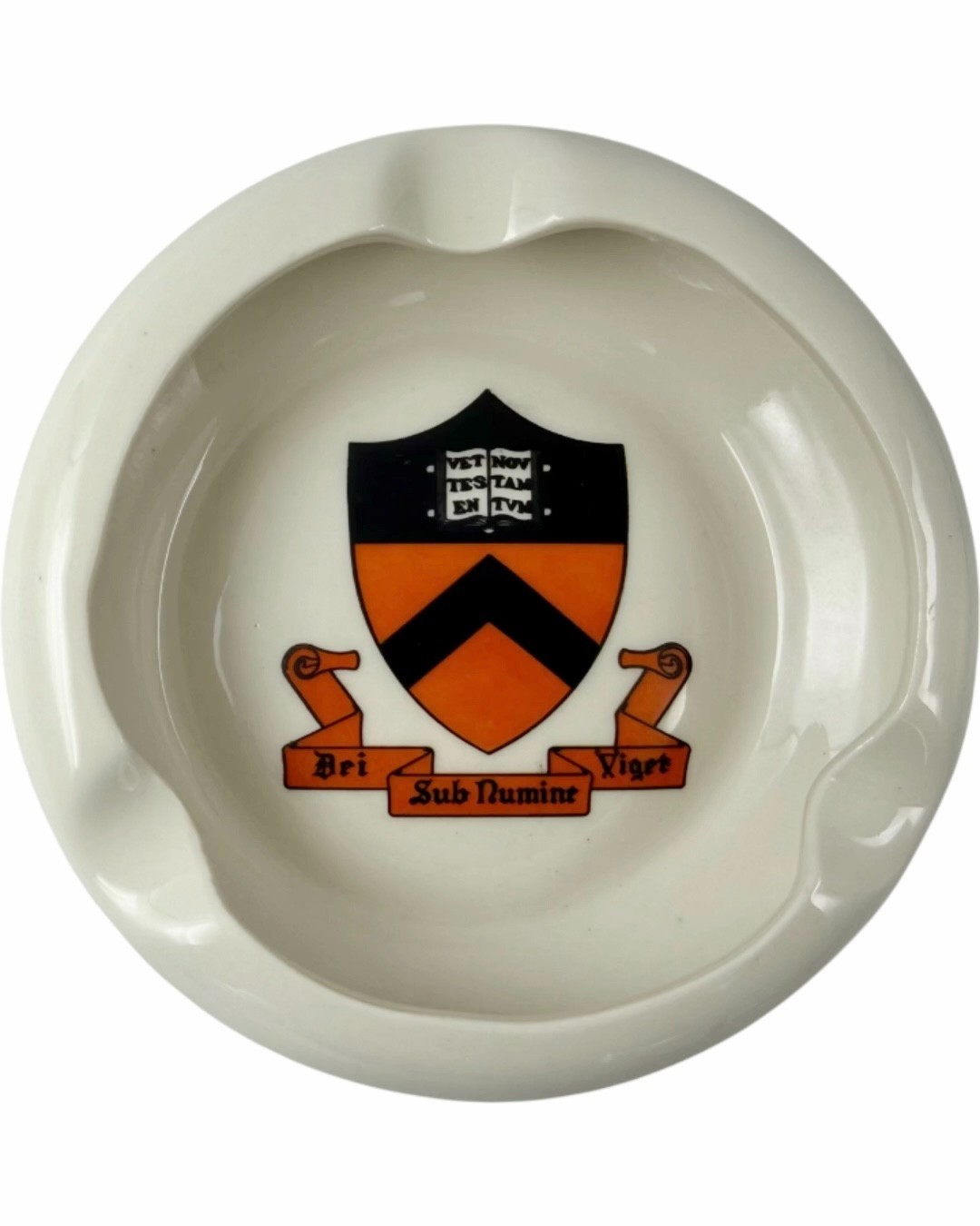Vintage Princeton University 1952 Ceramic 30th Reunion Ashtray