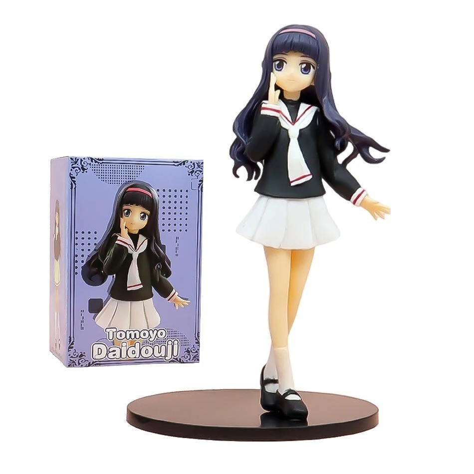 16cm Card Captor Sakura Sakura & Tomoyo PVC Action Figure Toy 16cm Card Captor Sakura Sakura & Tomoyo PVC Action Figure Toy