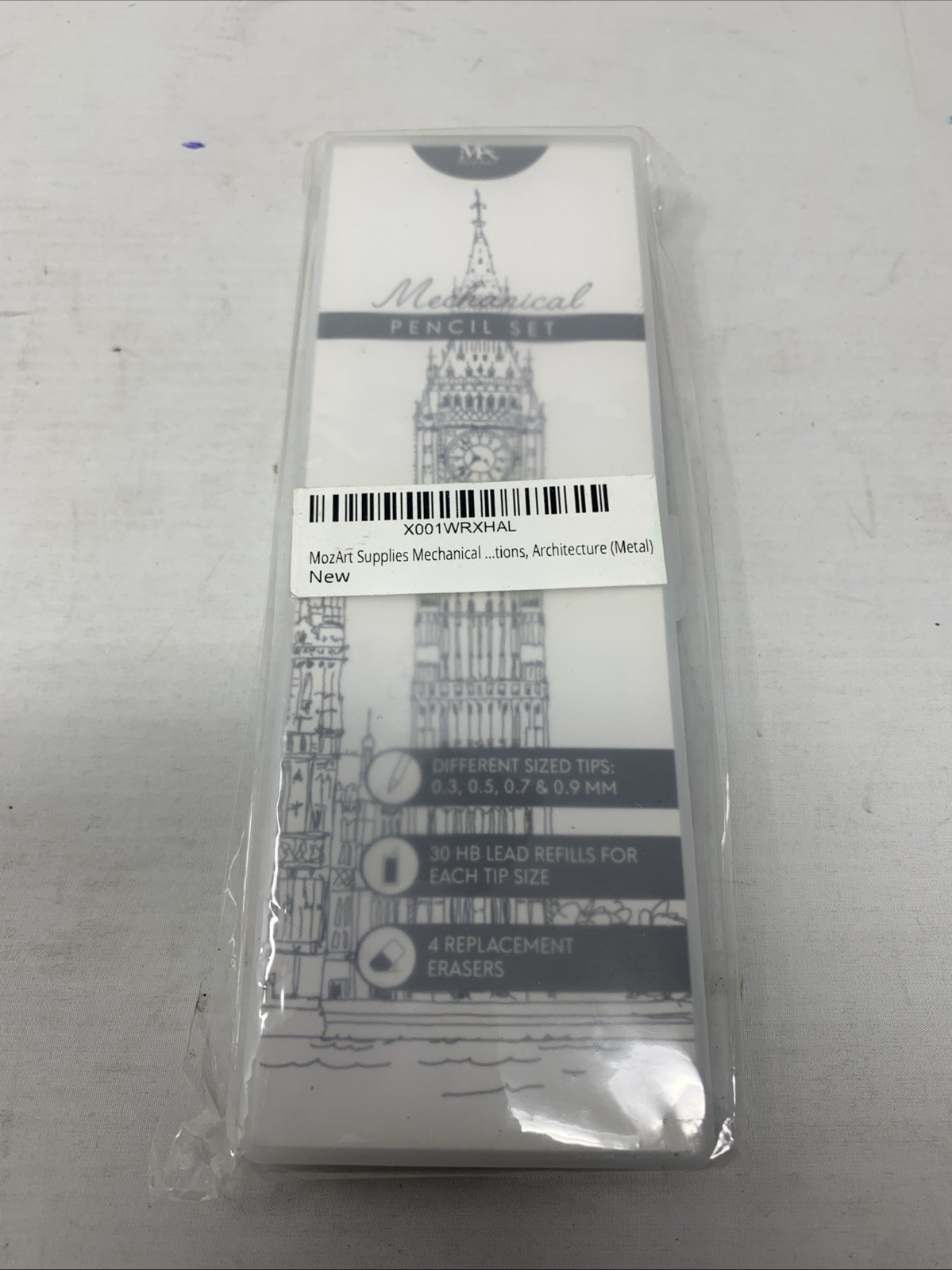 MozArt Mechanical Pencil Set with Case - 4 Sizes: 0.3, 0.5, 0.7 & 0.9mm MozArt Mechanical Pencil Set with Case - 4 Sizes: 0.3, 0.5, 0.7 & 0.9mm
