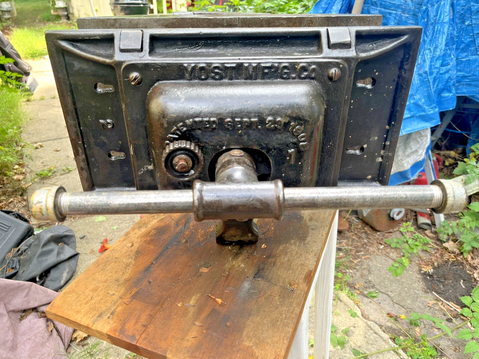 Vintage Yost Pattern Maker's Vise No. 1-Good Condition-Rare Vintage Yost Pattern Maker's Vise No. 1-Good Condition-Rare