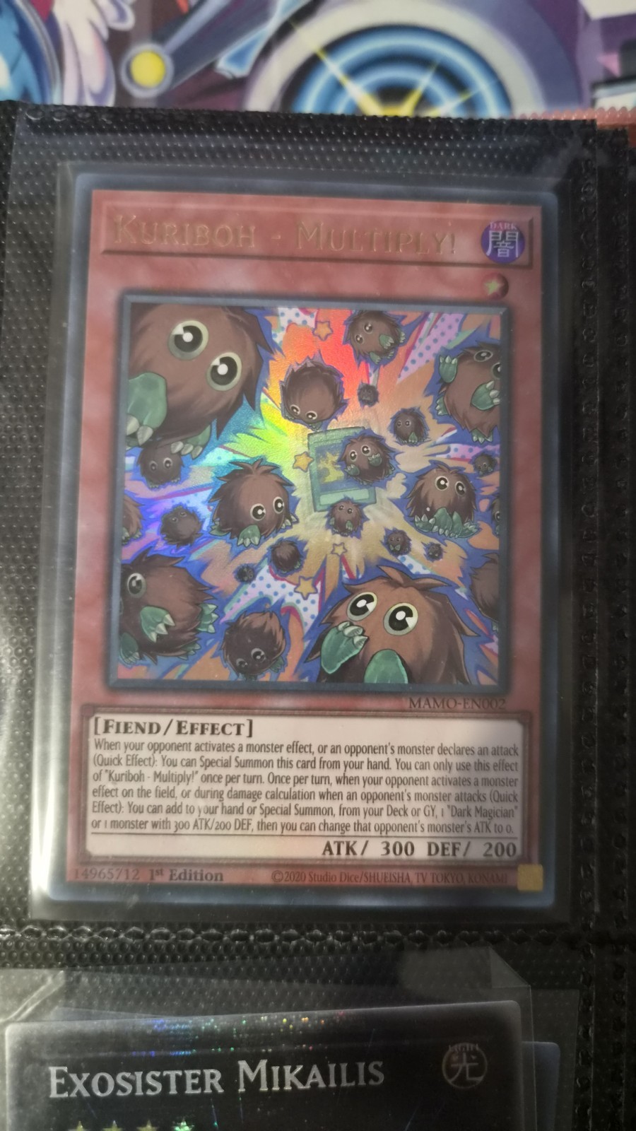 Kuriboh - Multiply Ultra Rare 1st Edition MAMO-EN002