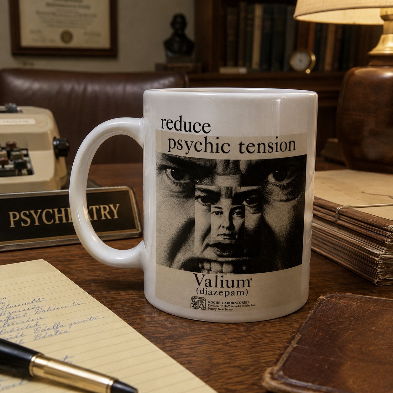 Retro Valium Ad Coffee Mug 11oz - 