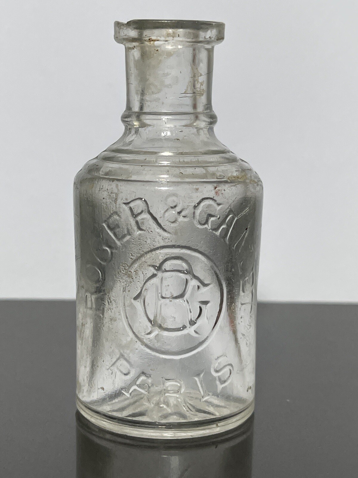 Pre-1900s Antique Perfume Bottle «ROGER & GALLET PARIS»