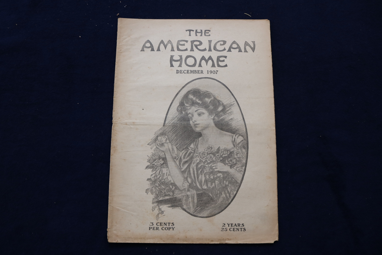 1907 DECEMBER THE AMERICAN HOME NEWSPAPER - NICE ILLUSTRATED COVER - NP 8692 1907 DECEMBER THE AMERICAN HOME NEWSPAPER - NICE ILLUSTRATED COVER - NP 8692