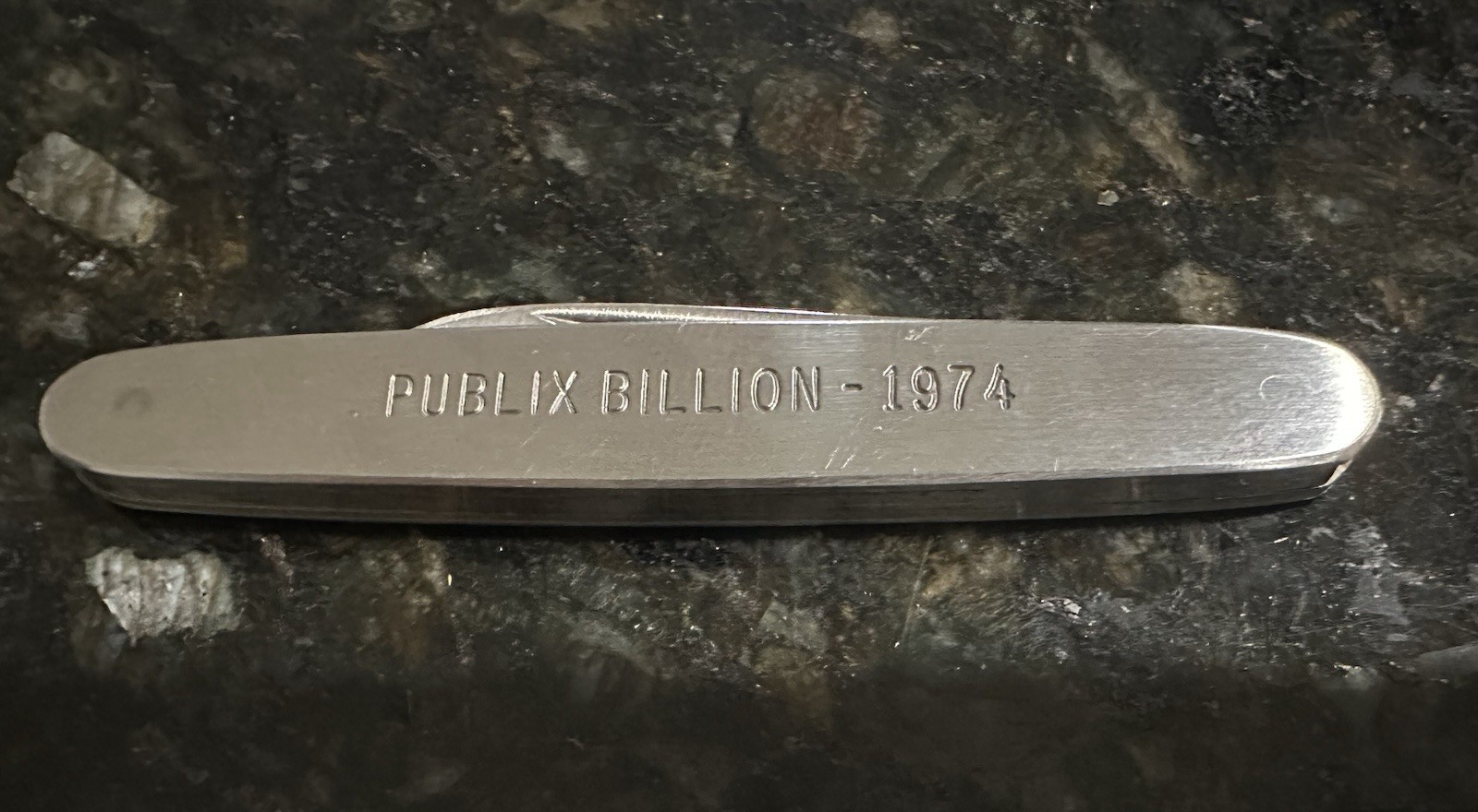 Publix Rare Billion 1974 Schrade 778 USA Pocket Knife