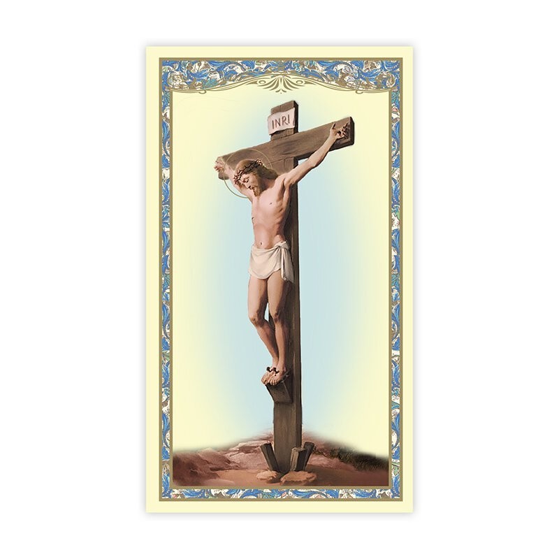 10 Pack- Stations of the Cross Holy Prayer Cards – Crucifixion – Lent Easter