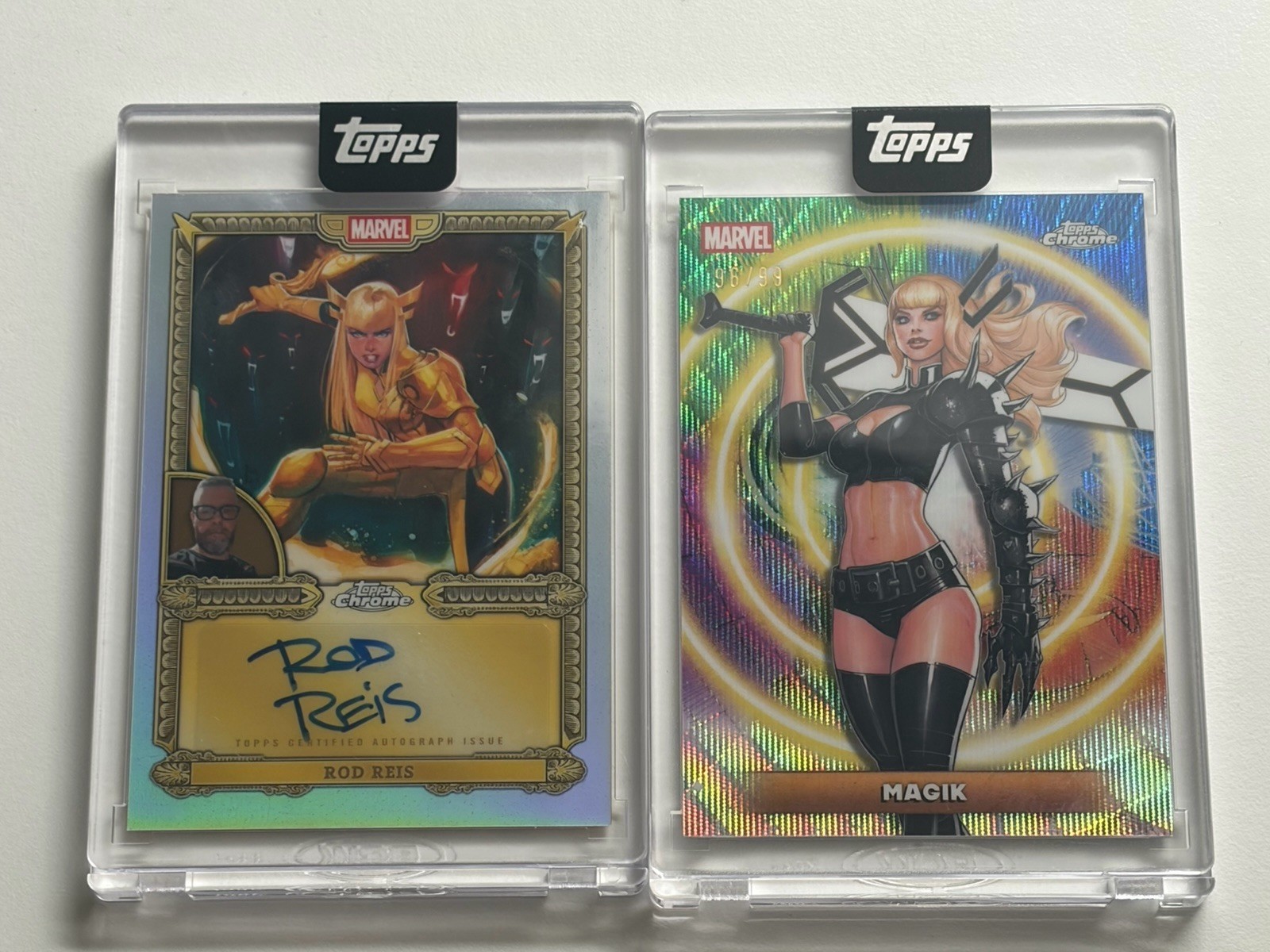 Topps Marvel Mint 2026 - Magik Cerebro /99 & Comic Creator Auto Bundle
