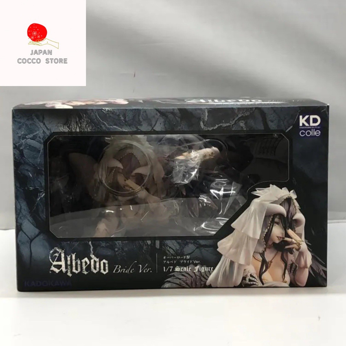 KDcolle OverlordIV Albedo Bride Ver. 1/7scale Figure KADOKAWA NEW