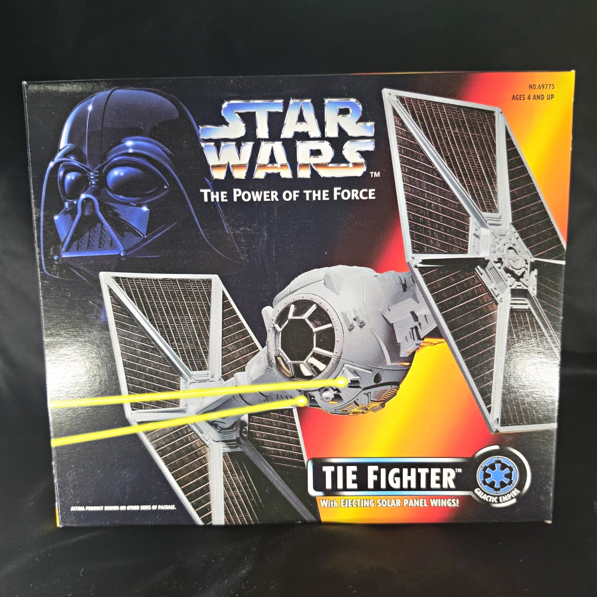 Star Wars POTF TIE Fighter 1995 Kenner 69775 NEW Sealed Ejecting Wings Vintage
