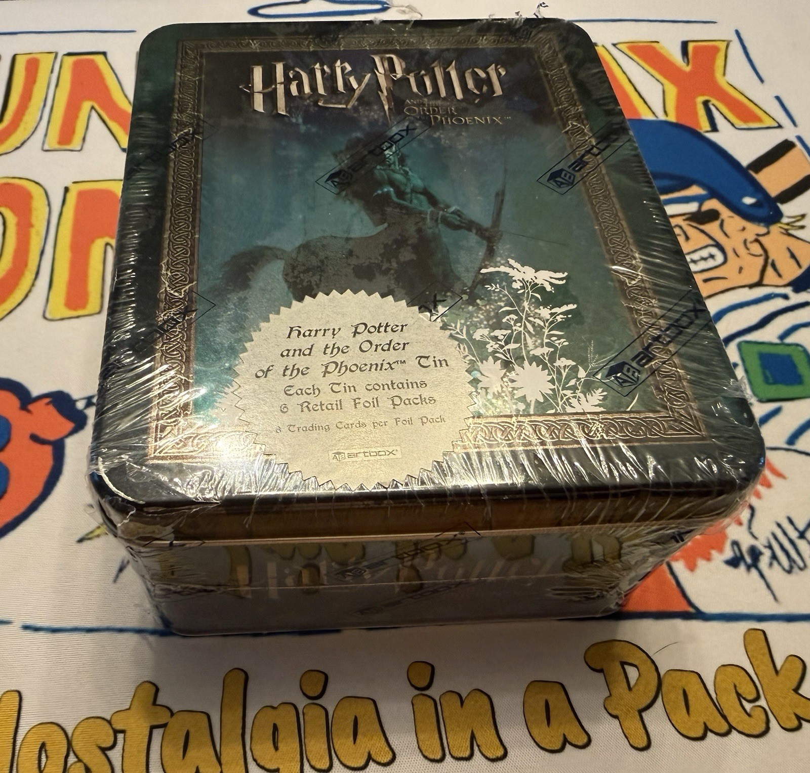Harry Potter Artbox SEALED Tin Order of the Phoenix Trading Cards 2007 Read Harry Potter Artbox SEALED Tin Order of the Phoenix Trading Cards 2007 Read