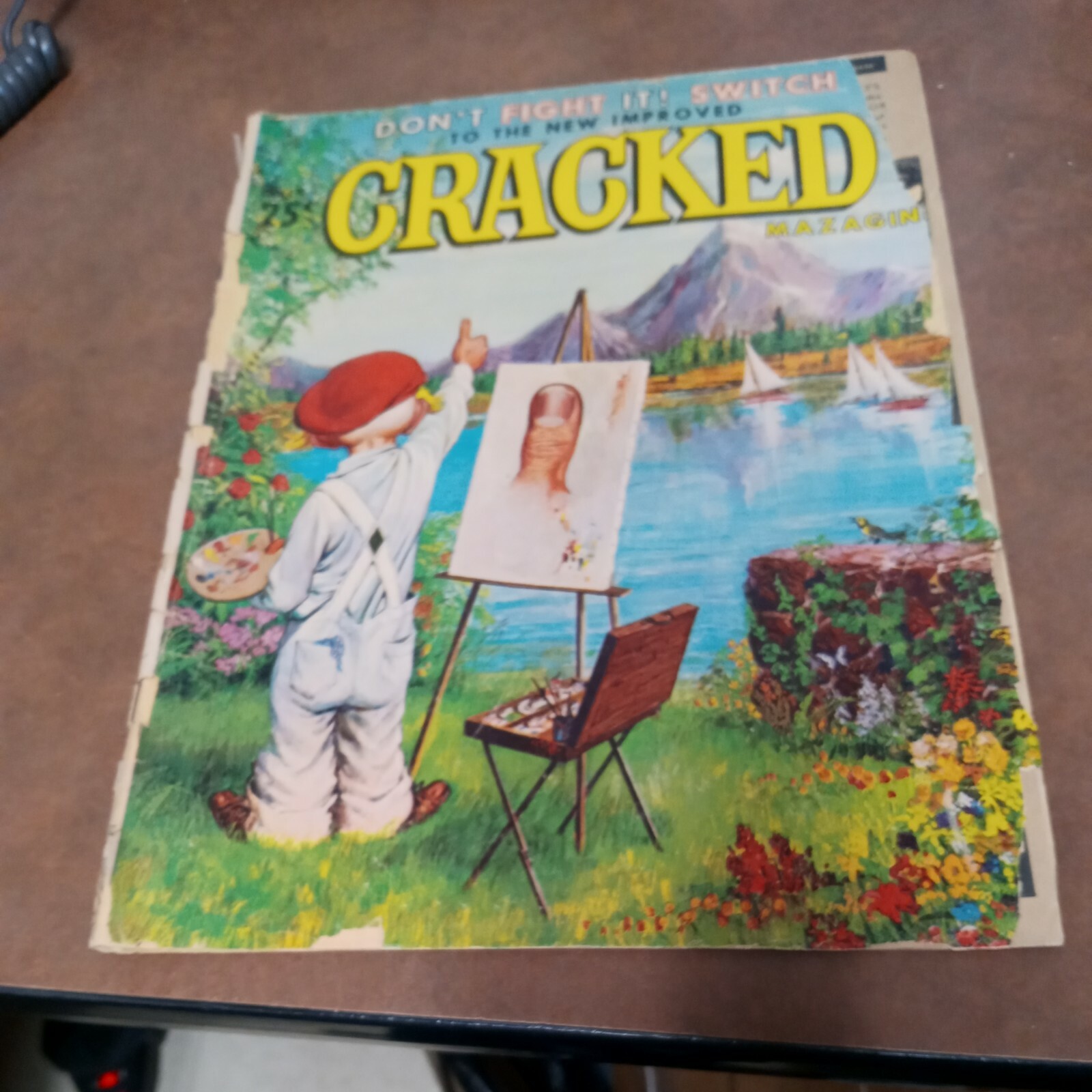 Cracked #38 silver age magazine 1964 teen humor offensive mad crazy joke book Cracked #38 silver age magazine 1964 teen humor offensive mad crazy joke book