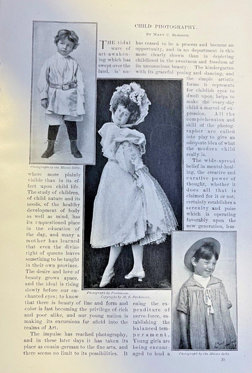 1901  Child Photography illustrated