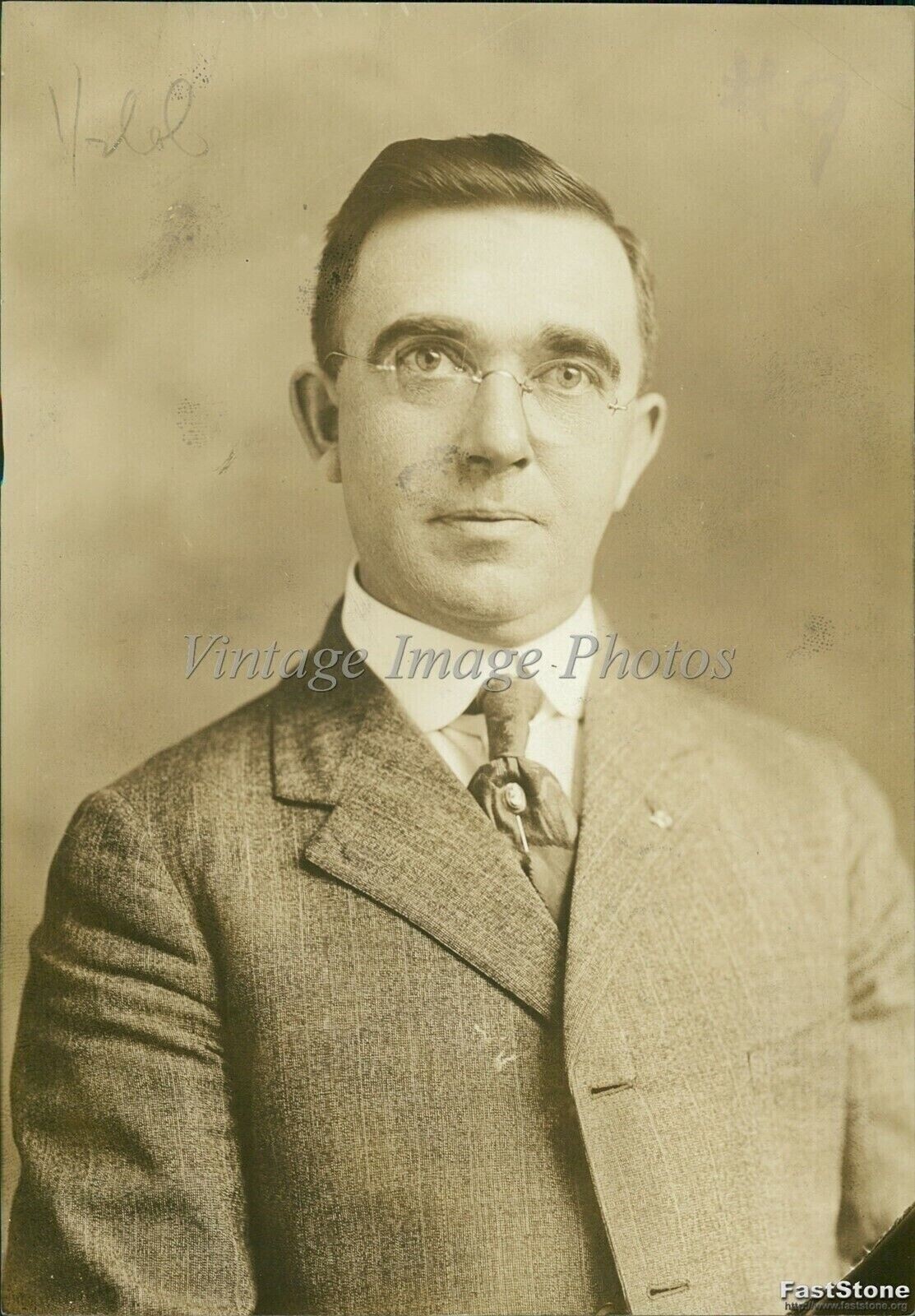 1924 W R Rasmussen Field Secy National Safety Council Organizations Photo 5x7