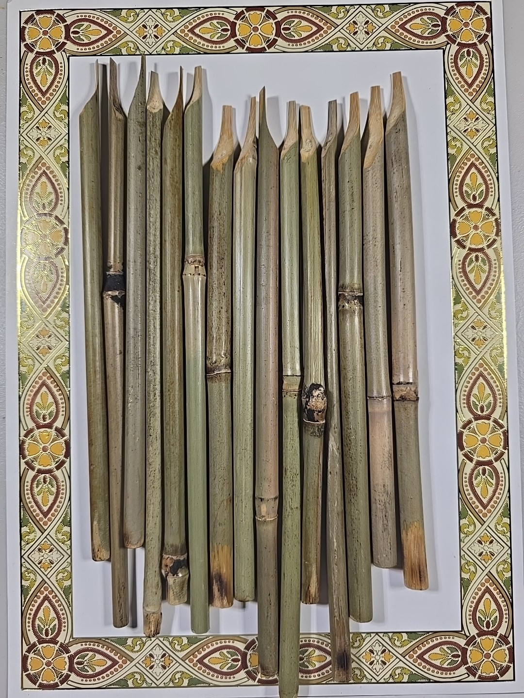 15 pcs Handmade Reed Pen Bamboo for Calligraphy Writing 15 pcs Handmade Reed Pen Bamboo for Calligraphy Writing