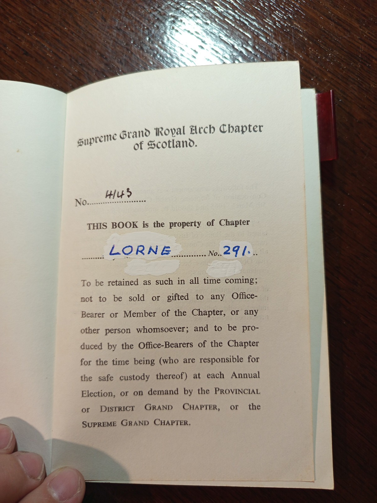 Supreme Grand Royal Arch Chapter of Scotland Lorne 291 Freemasonry masonic/694 Supreme Grand Royal Arch Chapter of Scotland Lorne 291 Freemasonry masonic/694
